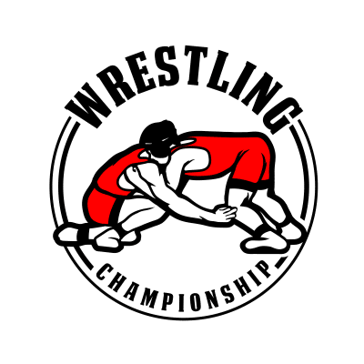 Mẫu logo câu lạc bộ đấu vật Wrestling đẹp 1-39