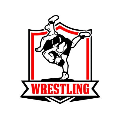 Mẫu logo câu lạc bộ đấu vật Wrestling đẹp 1-41